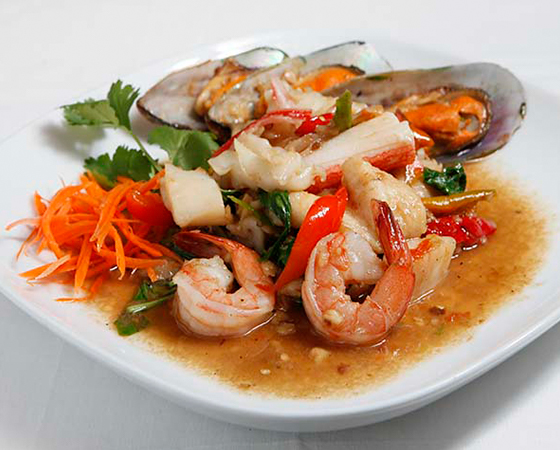 Image: Spicy Basil with Seafood